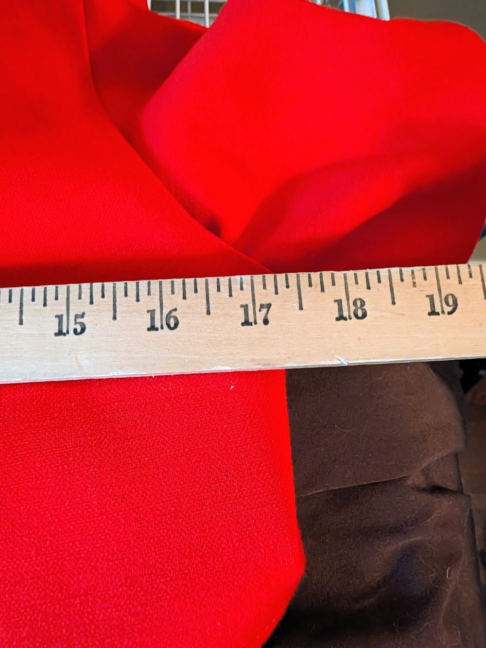 Topshop Red Double-Breasted Pea Coat with Capelet And Belt - Picture 7 of 11